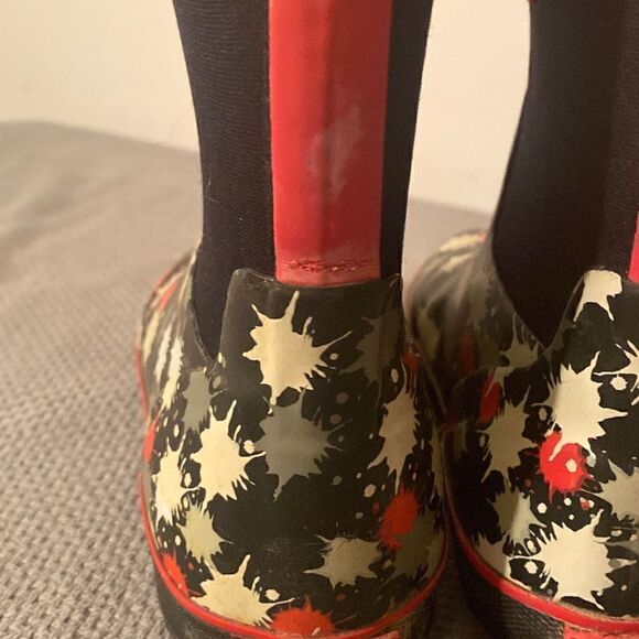 Lily & Dan insulated neoprene snow rain pull on boots Big Kids 2/3 - Picture 5 of 7